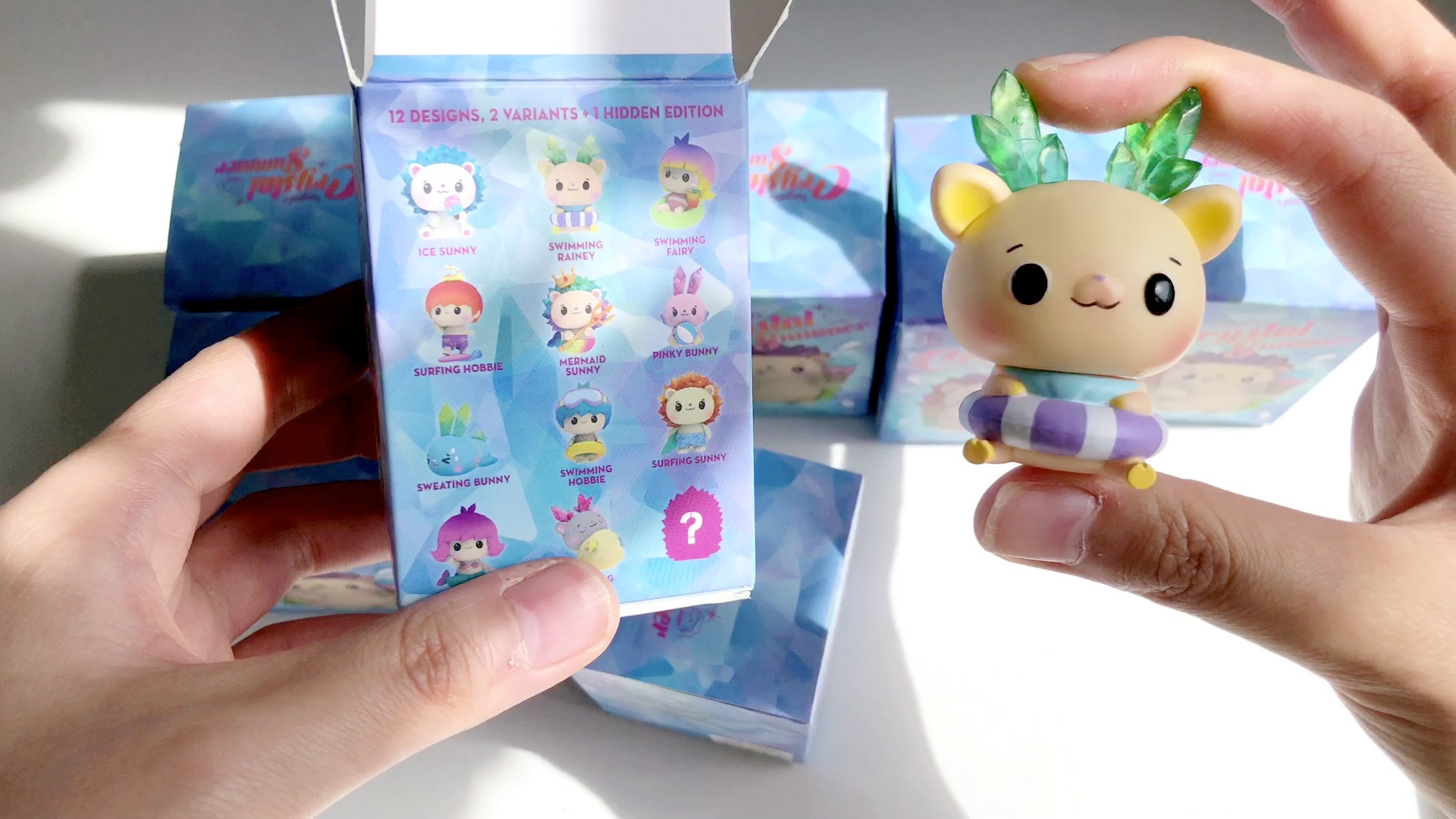 蛋趣独家水晶夏日系列盲盒开箱