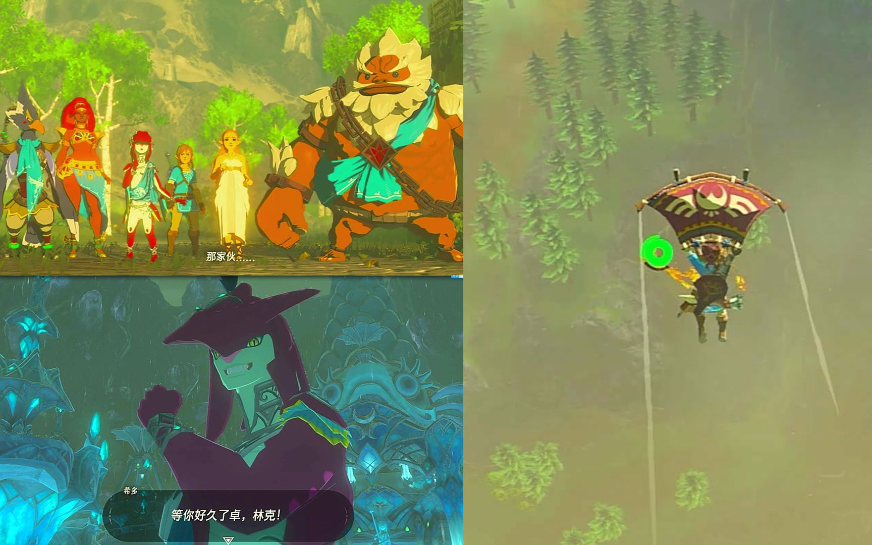 活动作品塞尔达神兽篇前篇卓拉领地