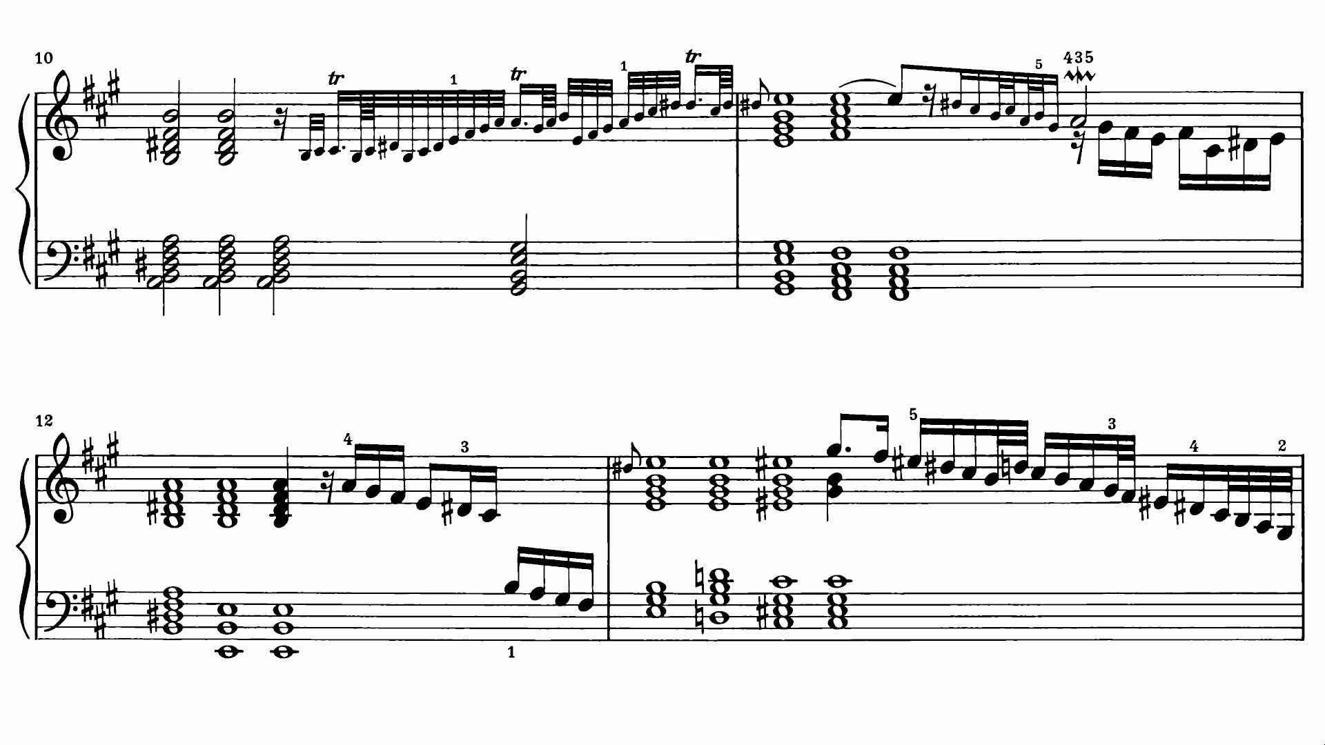 【羽管键琴】亨德尔 - a大调组曲 hwv 426(1720)