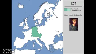 下载视频: 【历史地图】德国疆域历史变化图