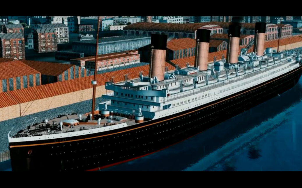 奥林匹克号邮轮最后一次航行