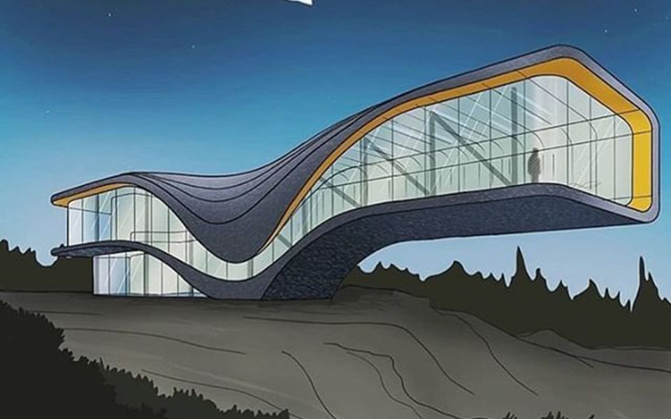 建筑设计rhino犀牛7基础教程概念建筑建模演示