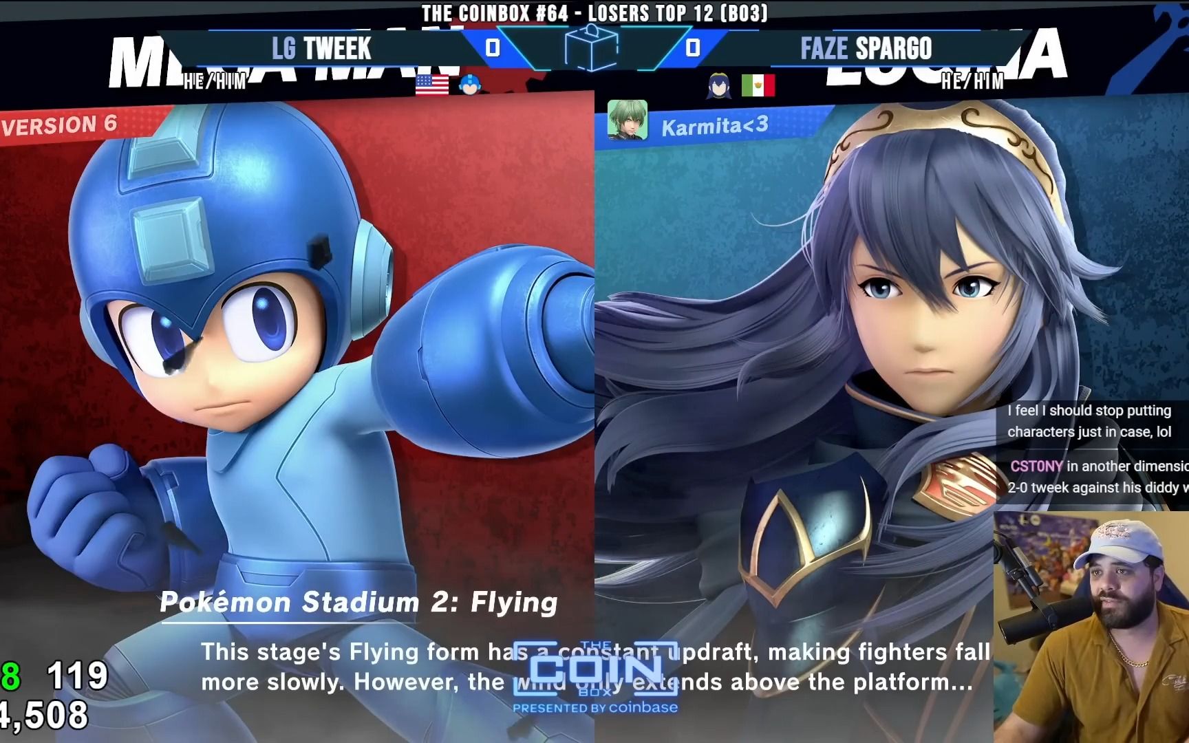 任天堂明星大乱斗 tweek (洛克人) vs. sparg0 (露琪娜)