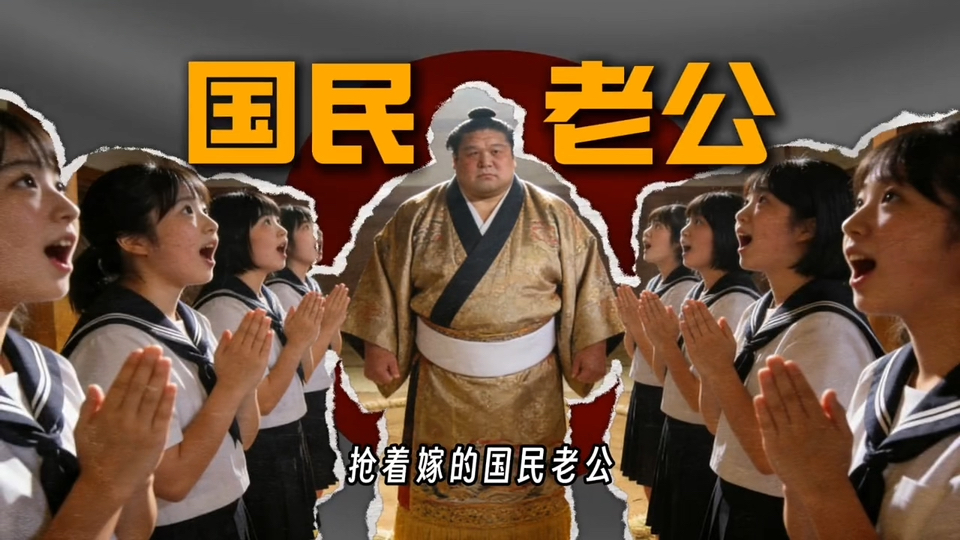 日本相扑 超高的社会地位 无数女生想嫁的男人。