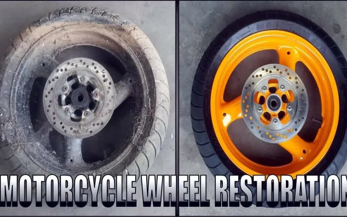 强迫症二阶治疗废旧摩托车轮毂翻新修复