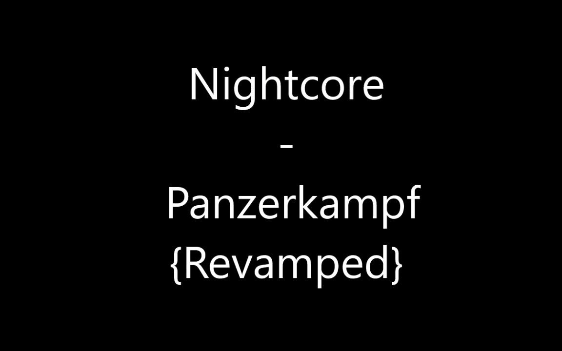 [图]瑞典乐队动漫第一小队主题曲[panzerkampf]演奏，nightcore版本