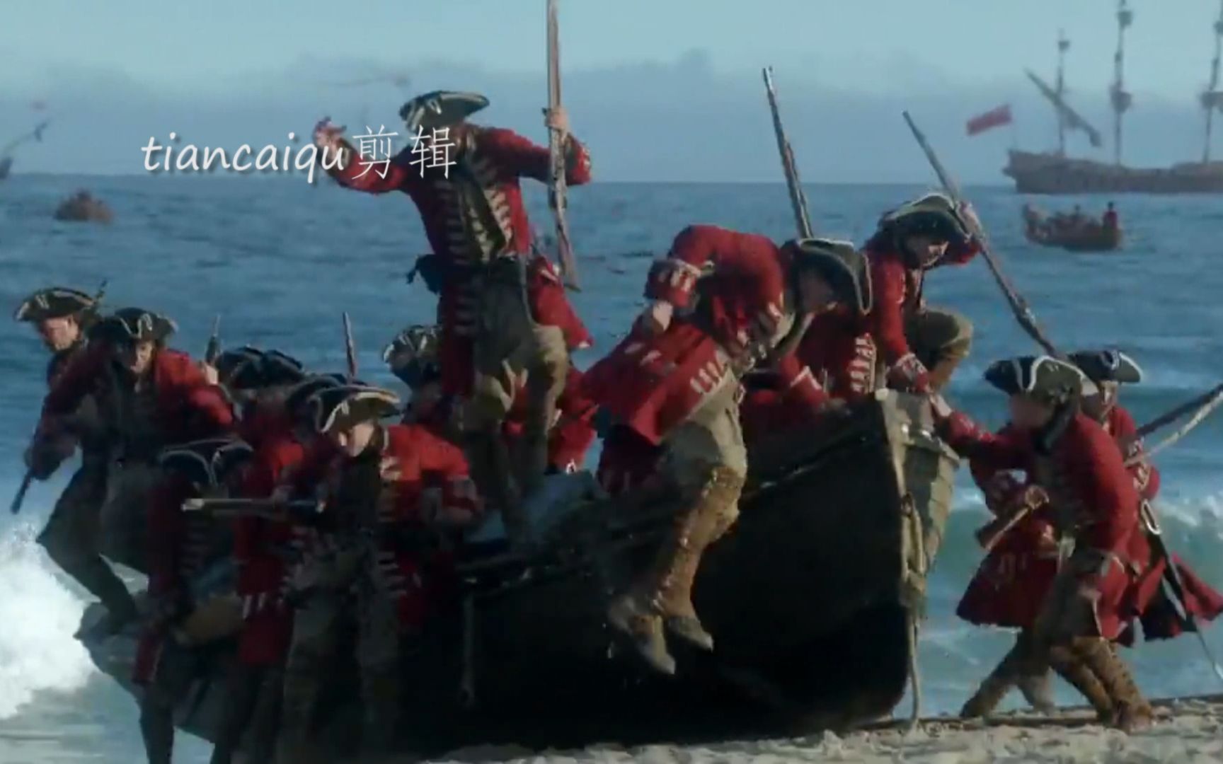 18世纪英国红衣军是如何抢滩登陆进攻海盗城寨据点的