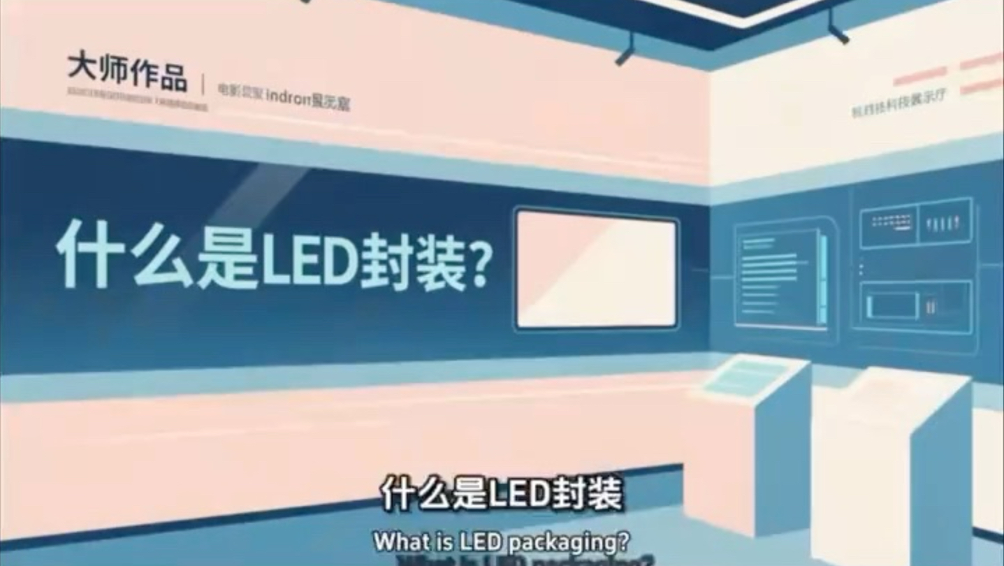 什么是LED封装？#LED封装 #点胶工艺 #制造业 #技术干货