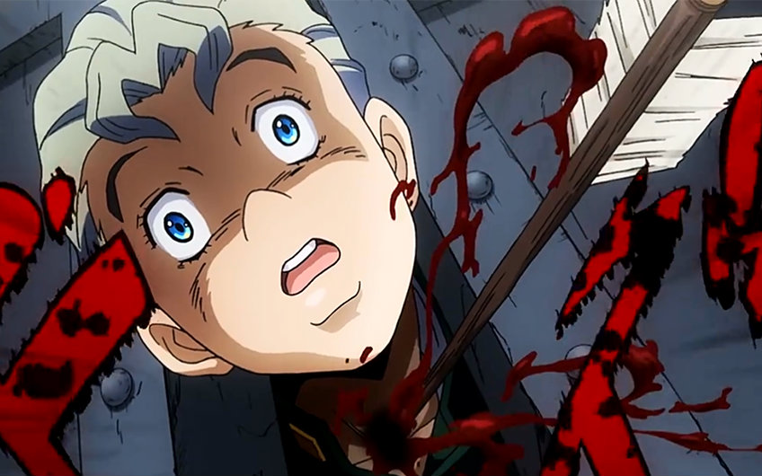 老外评动画之jojo不灭钻石03集