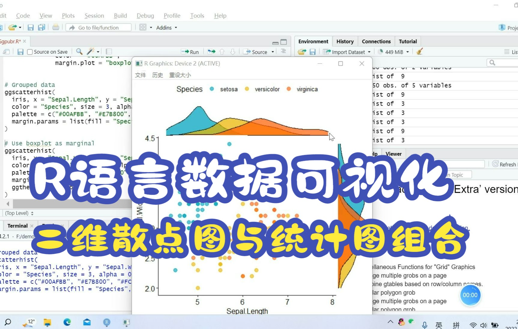 FigDraw 23. SCI文章中绘图二维散点图与统计图组合哔哩哔哩bilibili