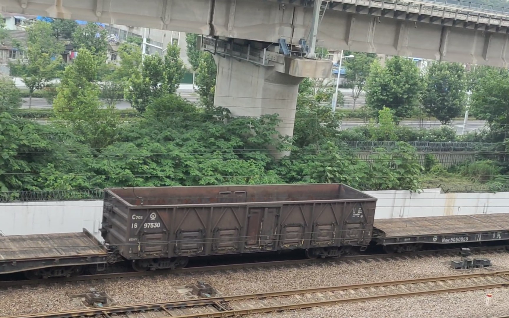 【中国铁路】平板 道砟车 保温车