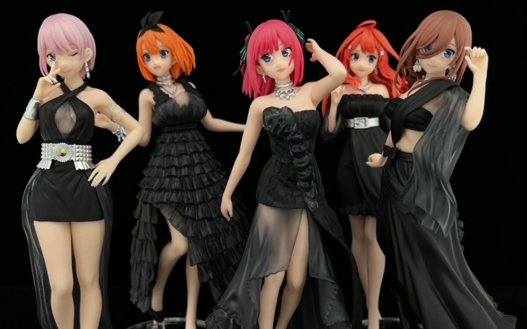 《五等分的花嫁》金丝雀一花二乃三玖四叶五月眼镜厂手办