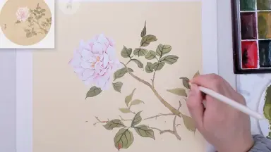 没骨工笔画-哔哩哔哩_Bilibili