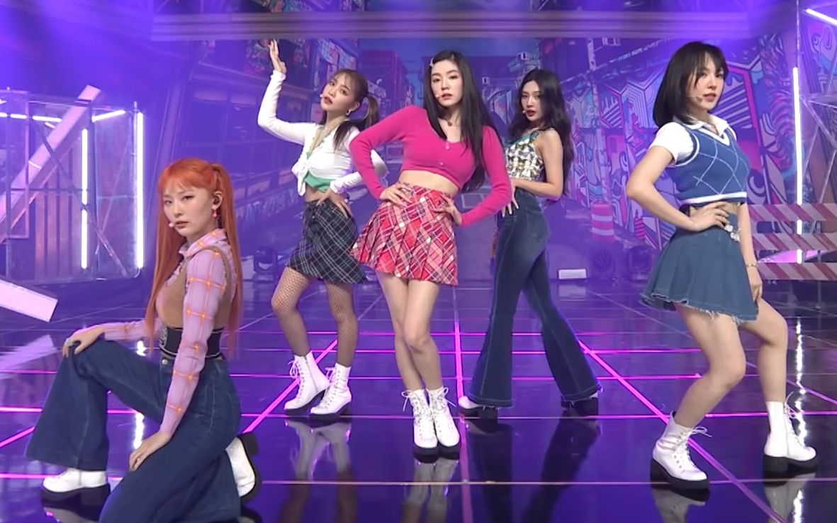 redvelvetpose表演舞台210818