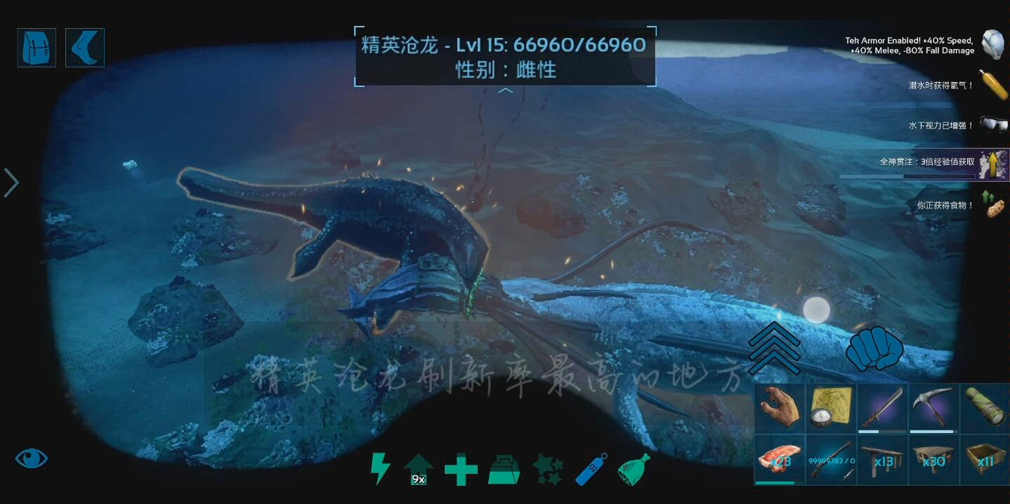 无限刷精英沧龙坐标
