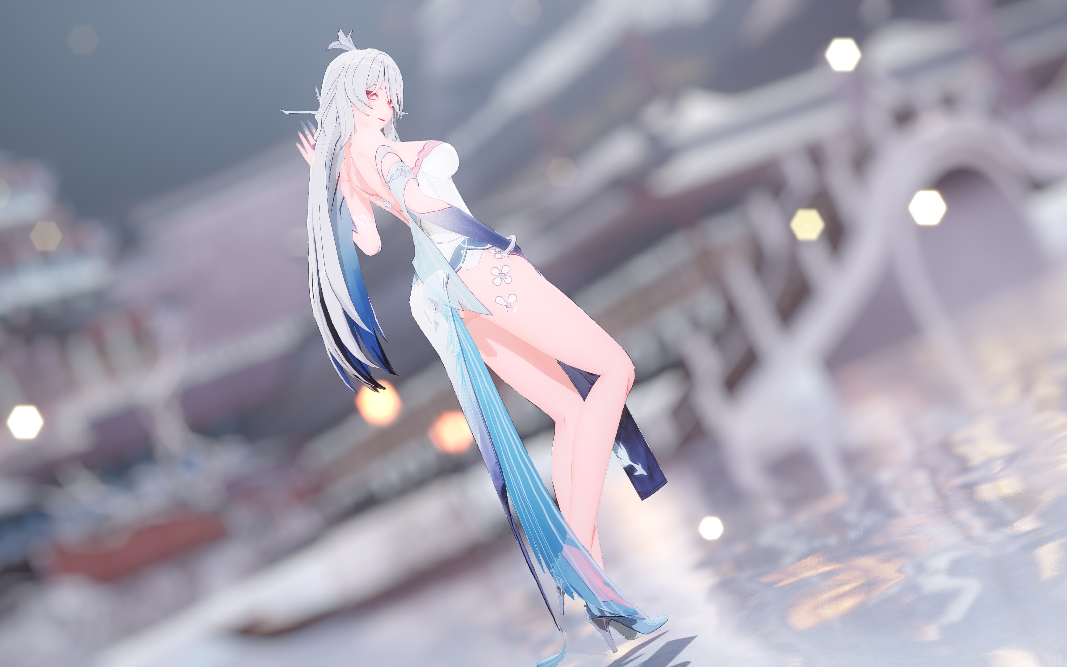 【深空之眼mmd/4k】哈迪斯·忘川灯影 - numbernine