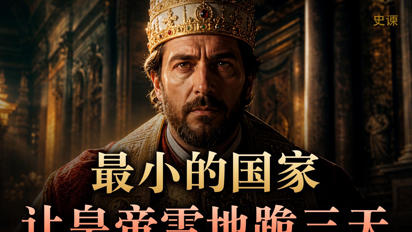 最小的国家，让皇帝雪地跪三天