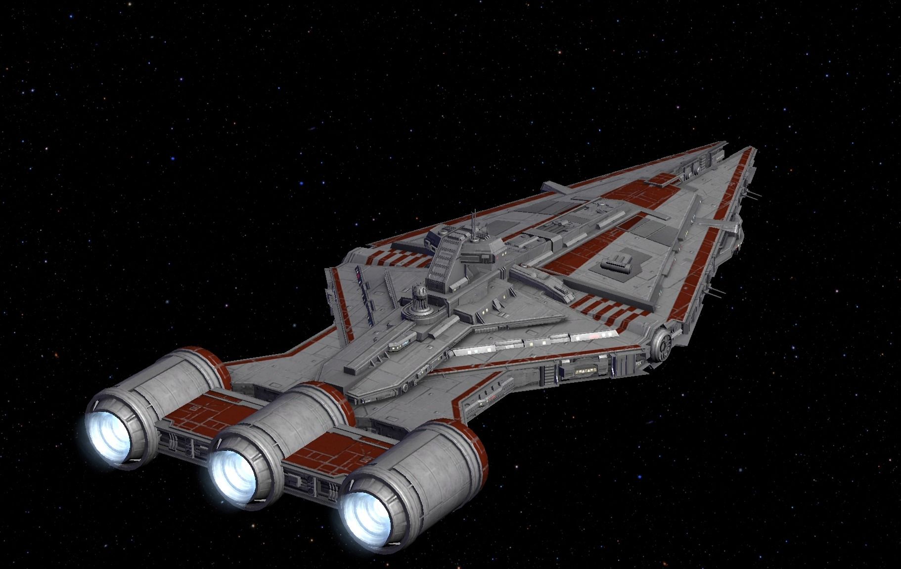 阿奎腾斯轻巡洋舰细节展示【星球大战帝国战争重置版】