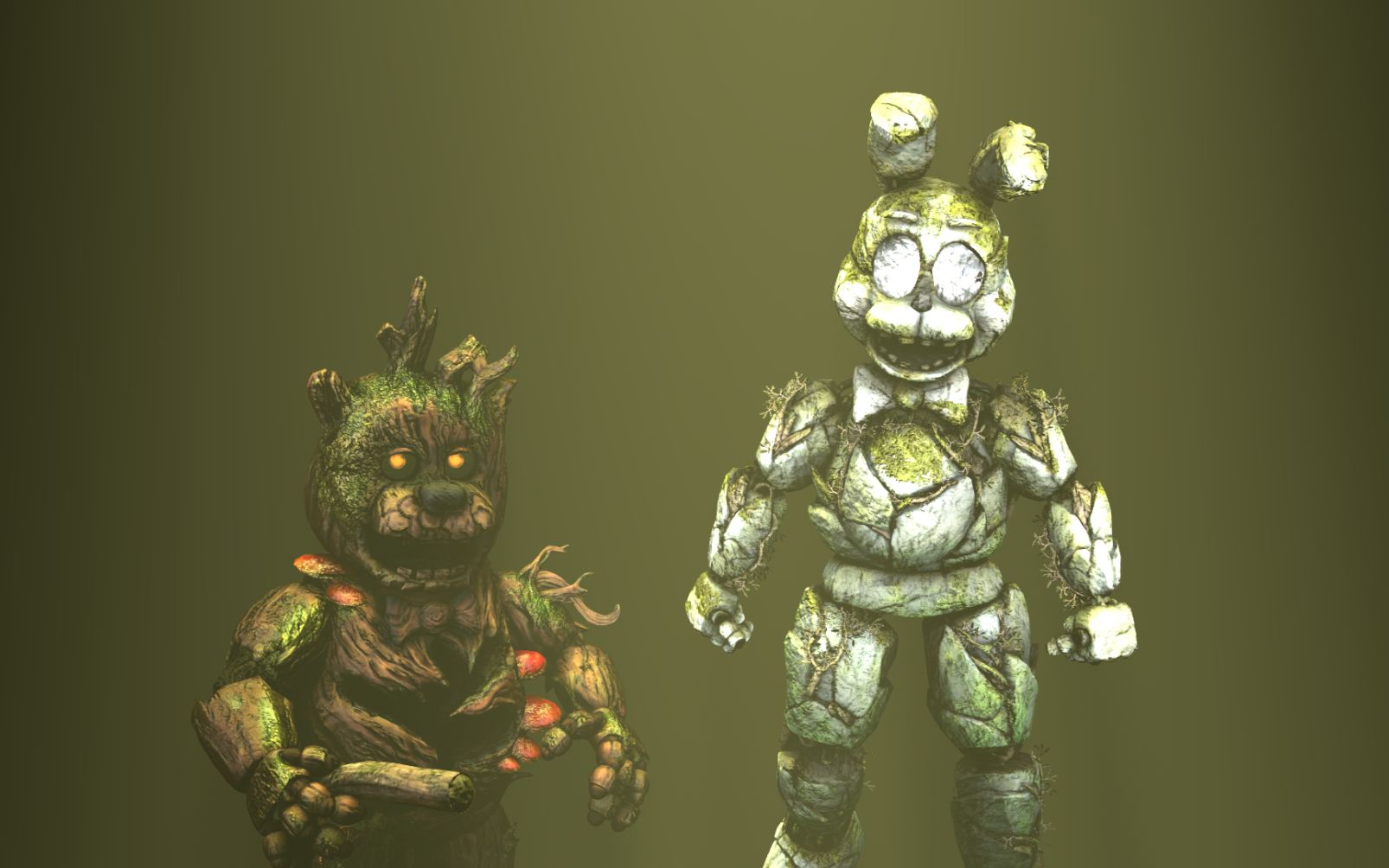 fnaf ar 更新石头玩具邦尼