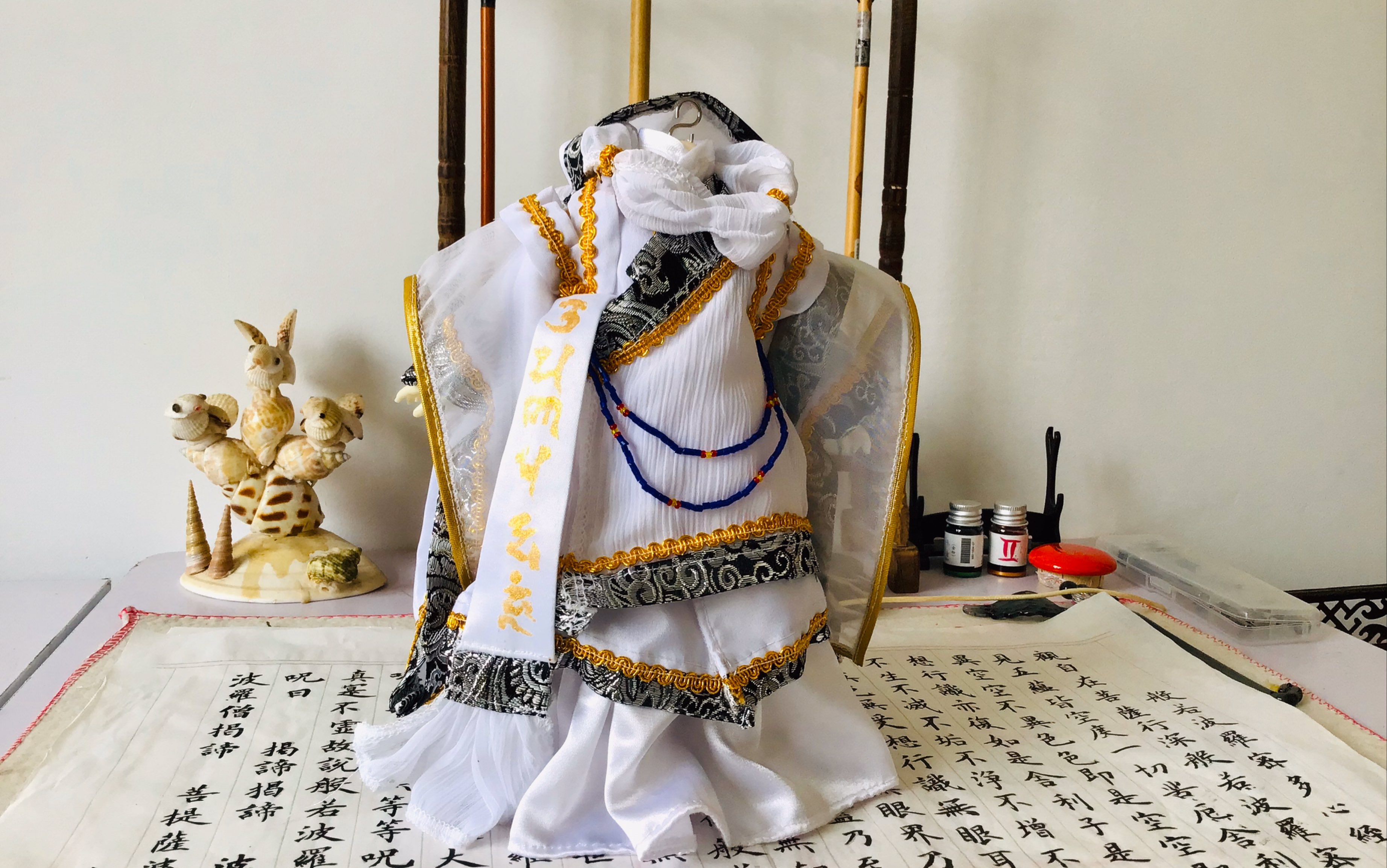 【制衣】那个拖延症店主继续努力肝之金光布袋戏cos俏如来三版