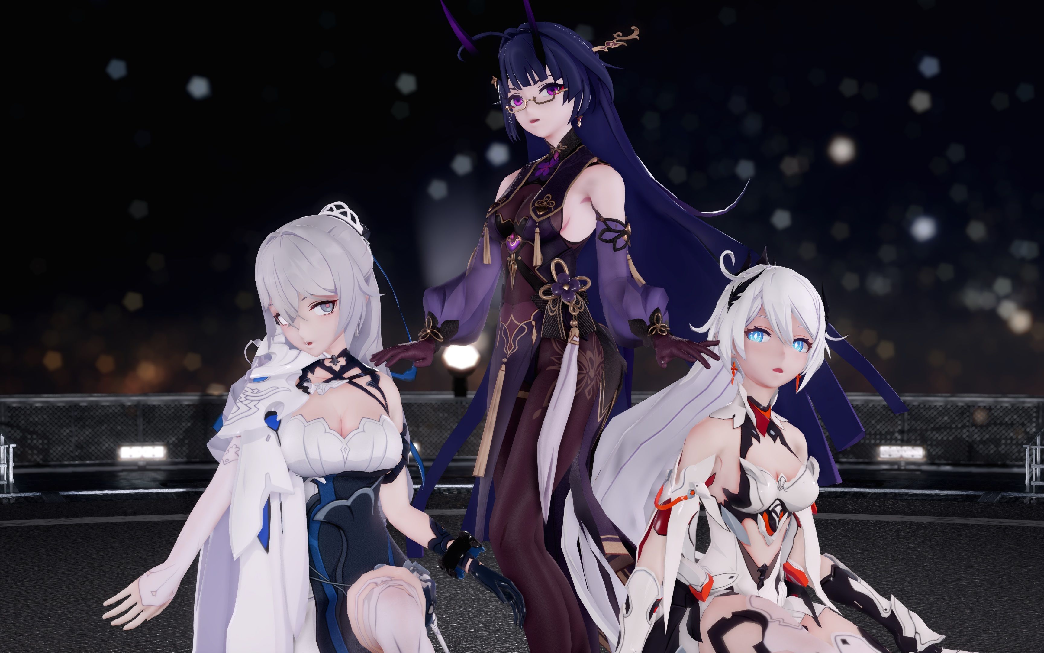 琪亚娜&芽衣&布洛妮娅-masked b***h