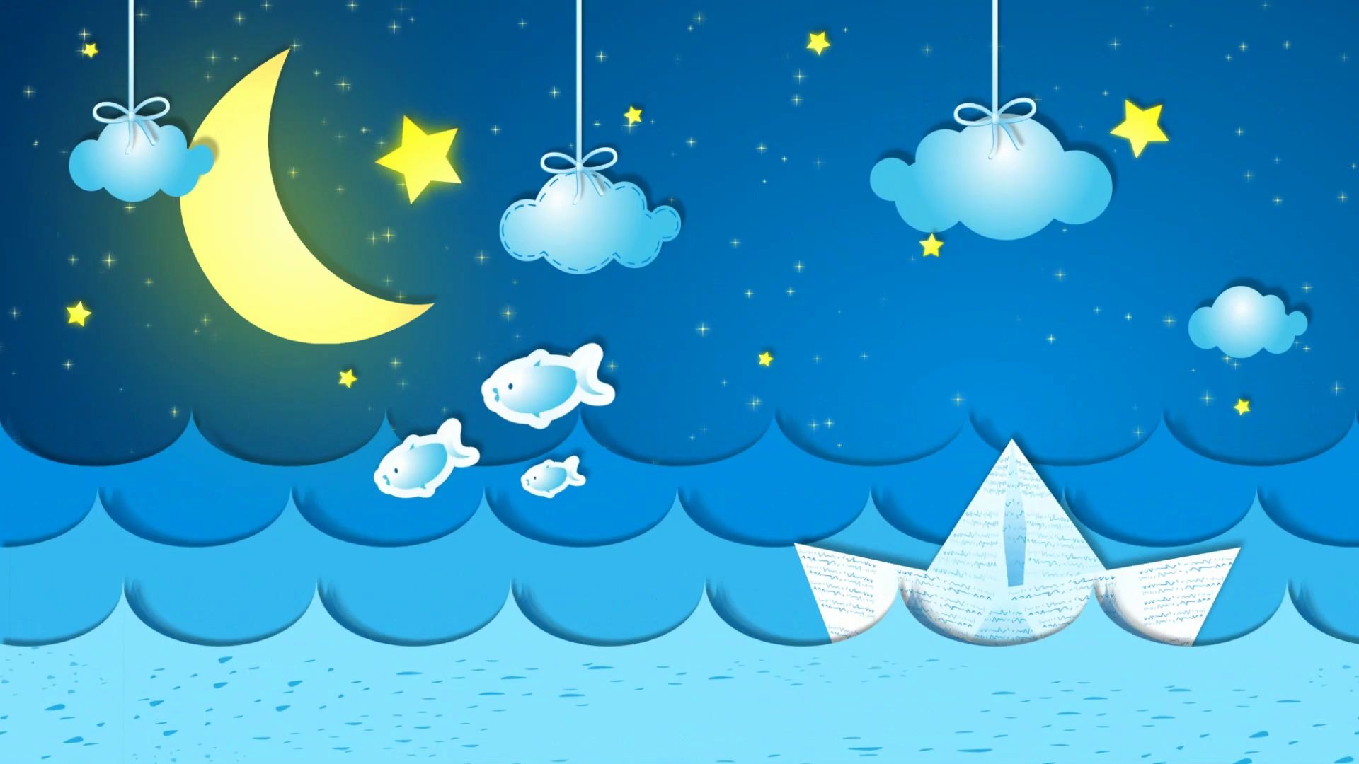 ym4190卡通星空海洋(有音乐)