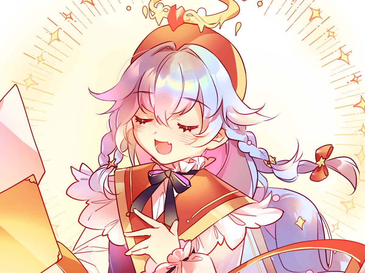 唱诗班的小天使 | csp绘画过程