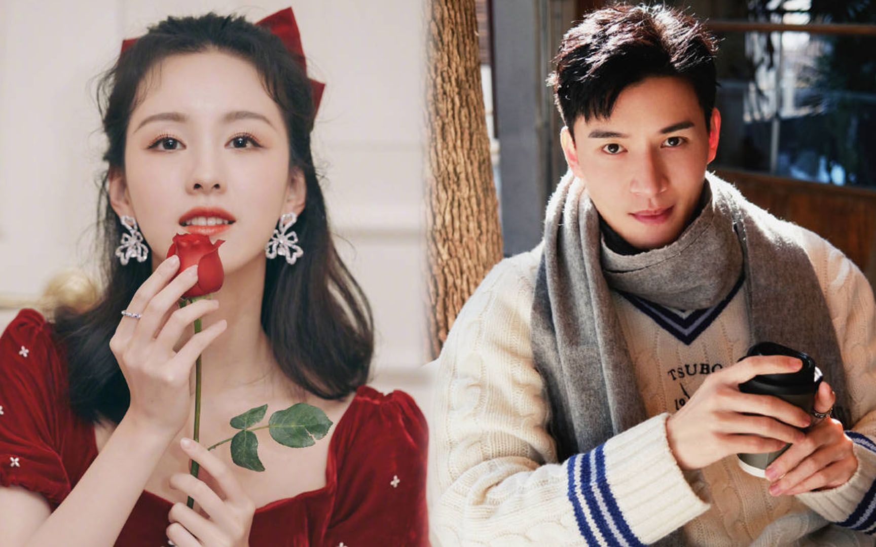 陈都灵汪汐潮共进晚餐疑复合?作室火速回应,于正曾暗示两人分手