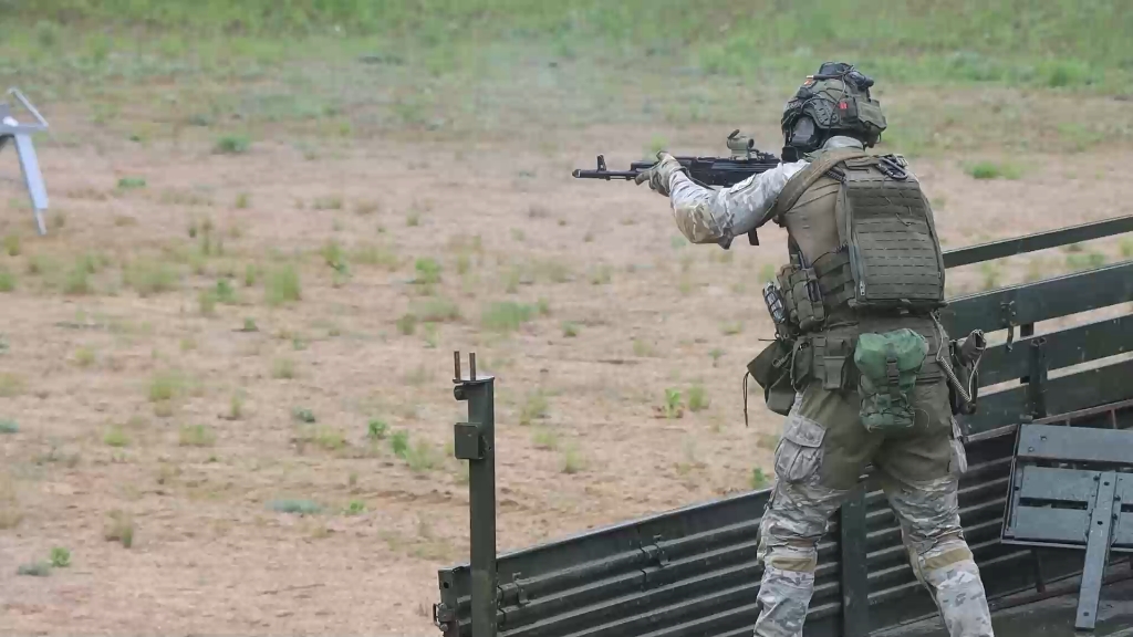 白俄罗斯特种部队比赛