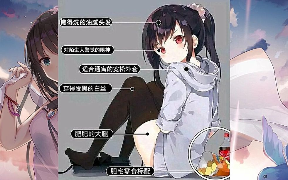 真正的肥宅是什么样的┗( ▔, ▔ )┛沙雕图#11哔哩哔哩bilibili