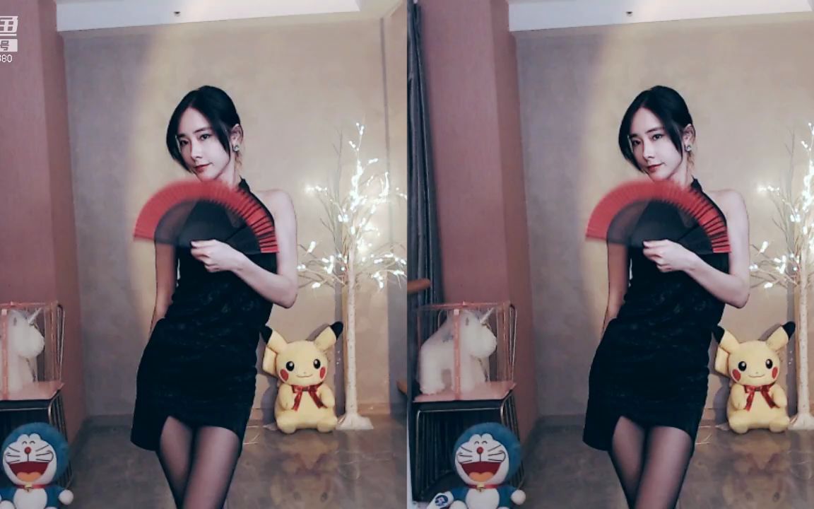 沫沫同学-【黑丝旗袍】