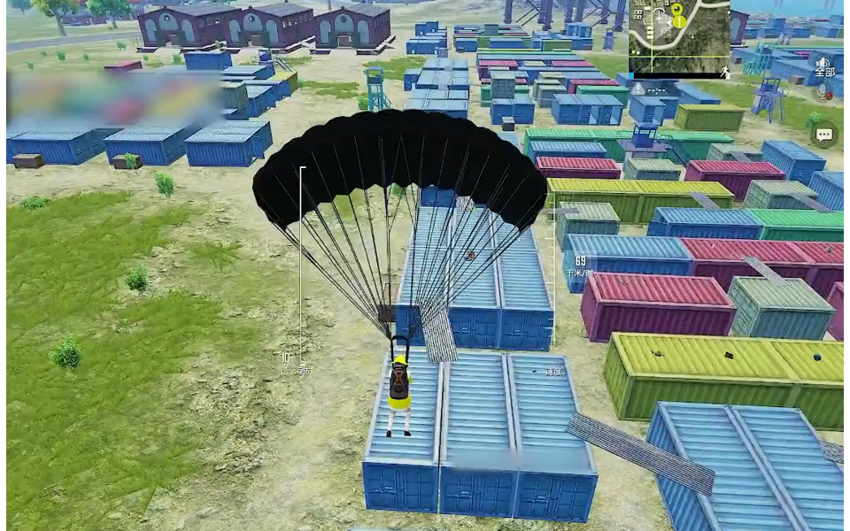 活动作品1v4跳g港落地有枪就是顶尖