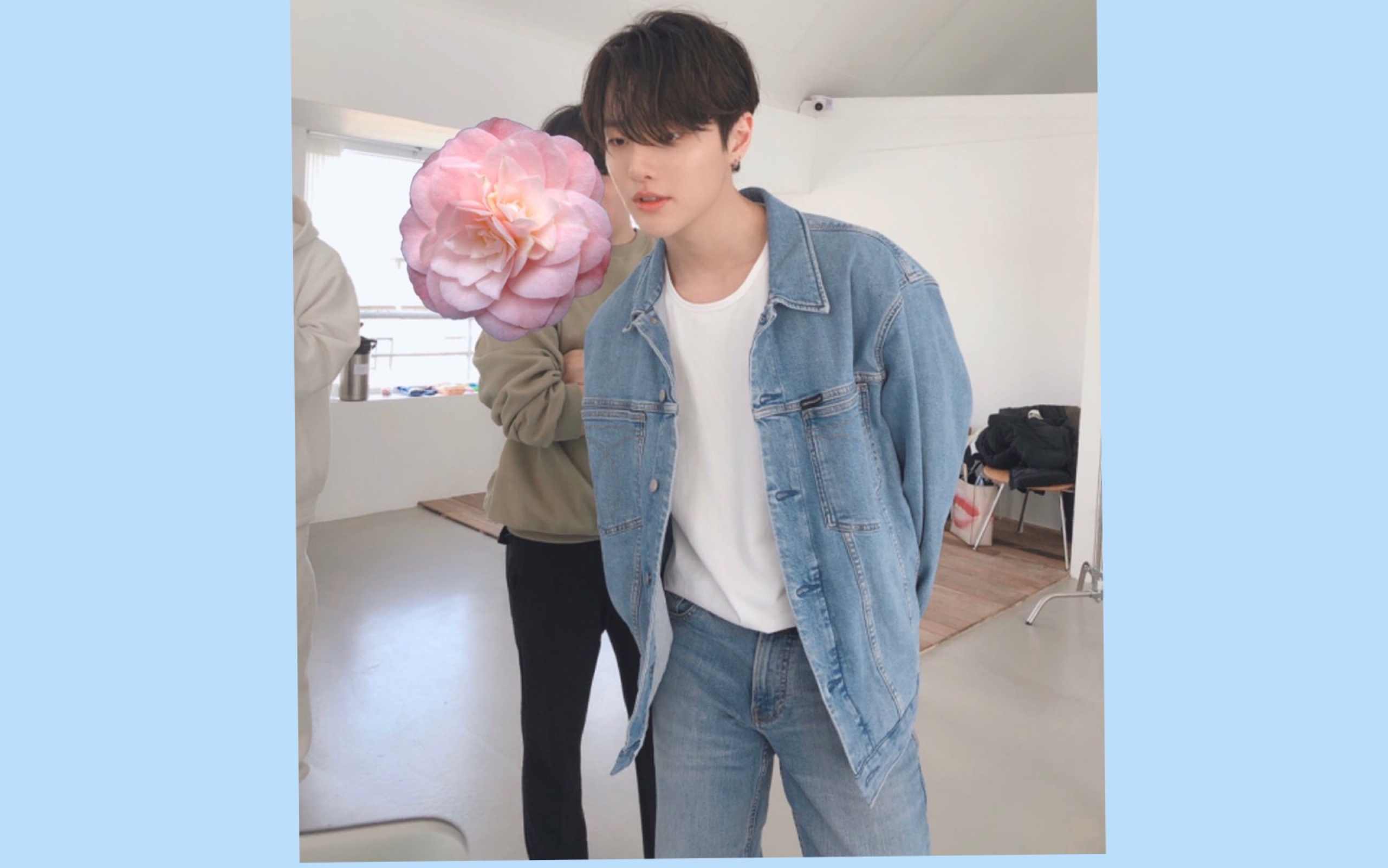 曹承衍woodz200227ins更新练习室dance片段裤子又破了