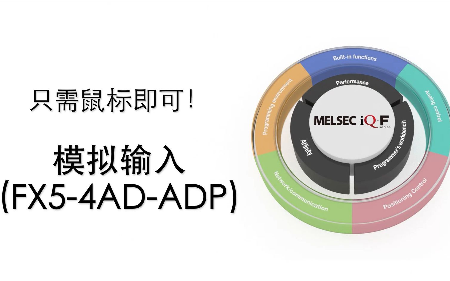 三菱 PLC FX5U MELSEC iQF【模拟输入(FX54ADADP) 参数设置 3/7】哔哩哔哩bilibili