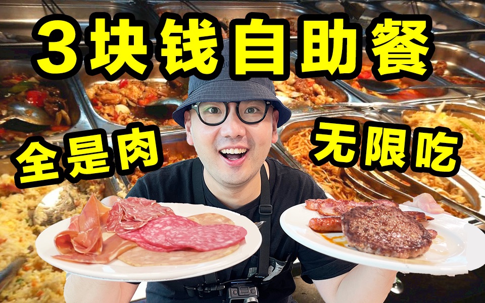 [图]3欧元！全是肉！无限吃！这可能是全世界最便宜的自助了！