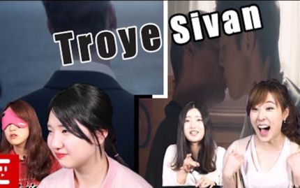 [图]【TROYE SIVAN】【中英字幕】韩国妹子对Blue Neighbourhood的反应