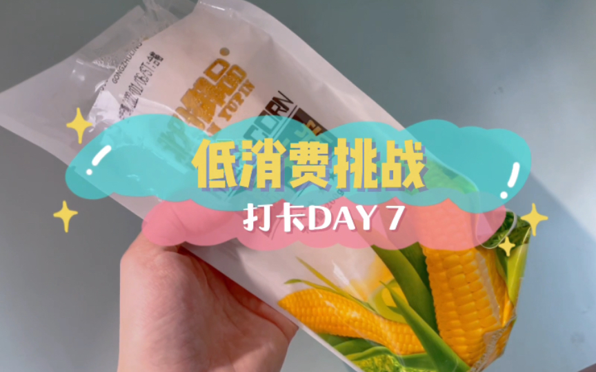 [图]低消费挑战Day 7｜打工人的省钱健康吃｜控制购买欲｜记账日常｜攒钱大作战｜阅读分享：《不购买的习惯》