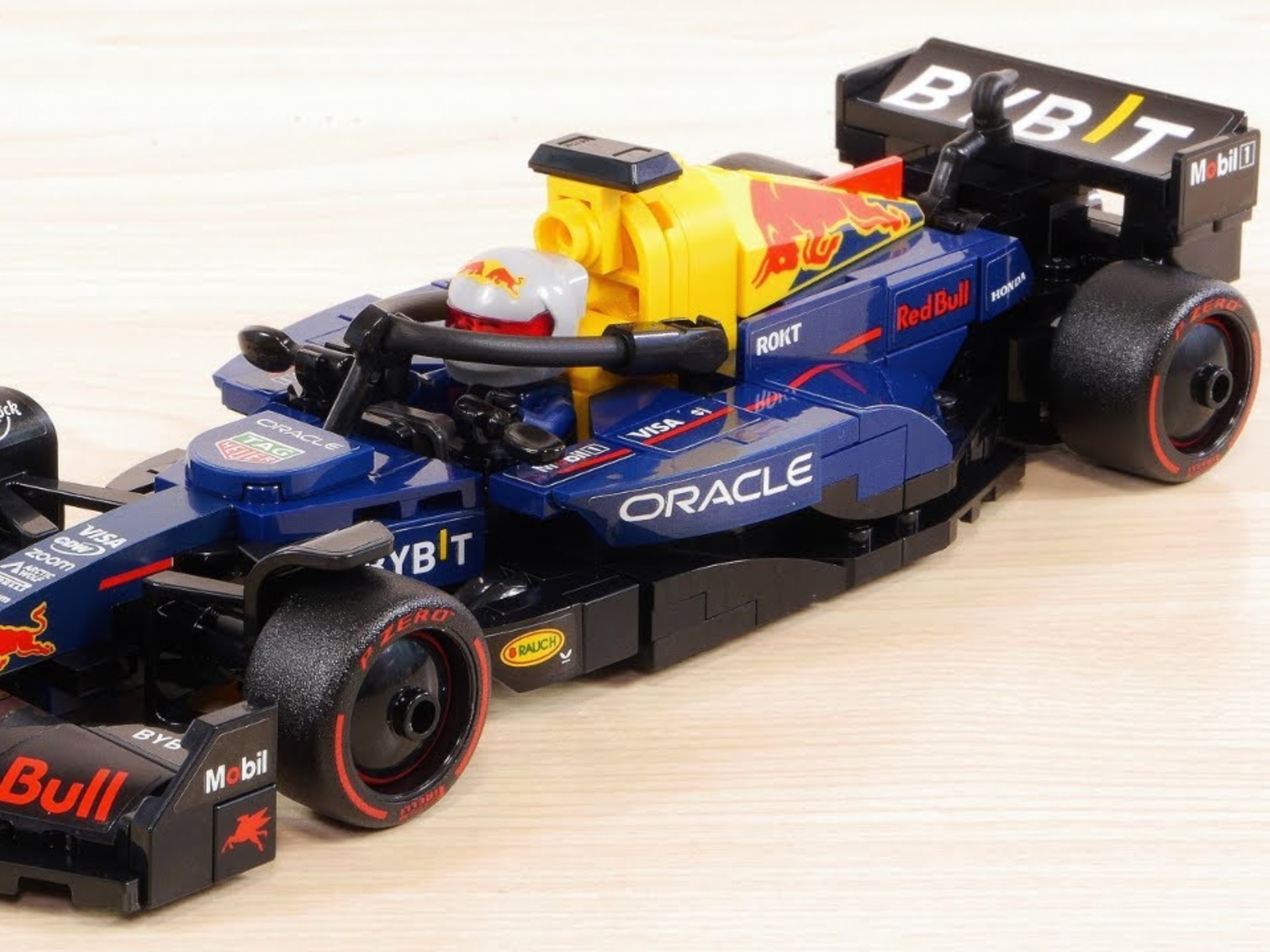 乐高77243红牛车队rb20 f1赛车快速搭建及评测