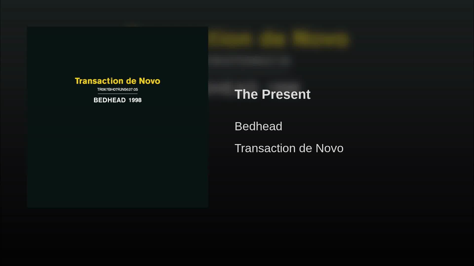 [图]Bedhead-The Present