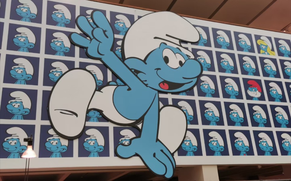 比利时brussels漫画中心这里是蓝精灵的诞生之地