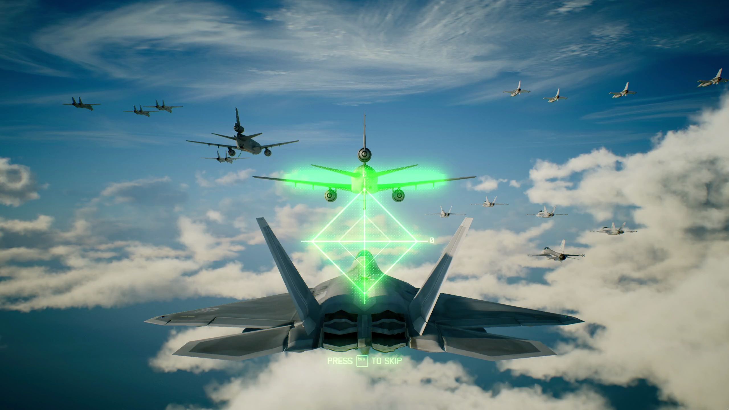 皇牌空战7:未知空域通关视频3 - two pronged strategy [hard难度