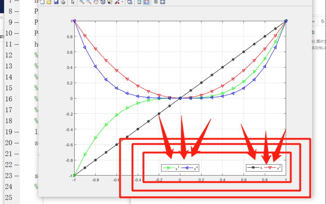 18 matlab2实现图例分行分列科研做图技巧哔哩哔哩bilibili