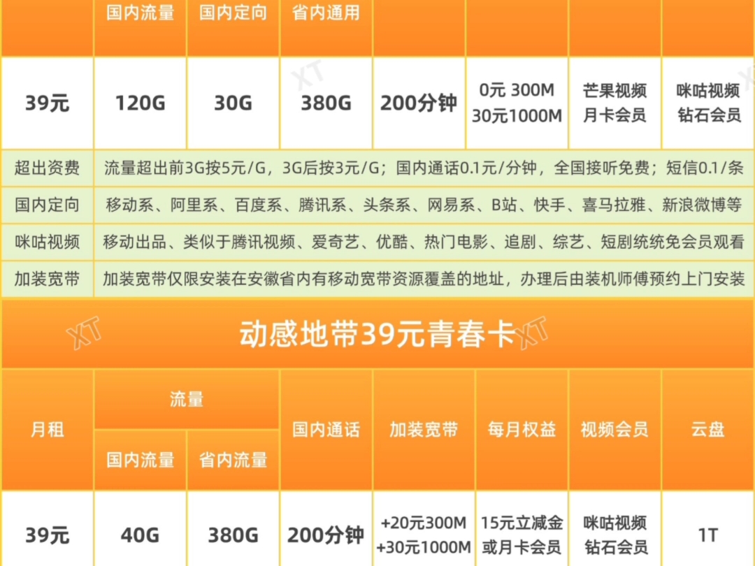 移动手机号套餐价格表大全查询官网 移动手机号套餐价格表大全查询官网