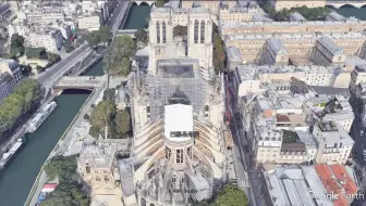 巴黎圣母院 遭遇大火有一年多了 带你们看看现状如何 哔哩哔哩 Bilibili