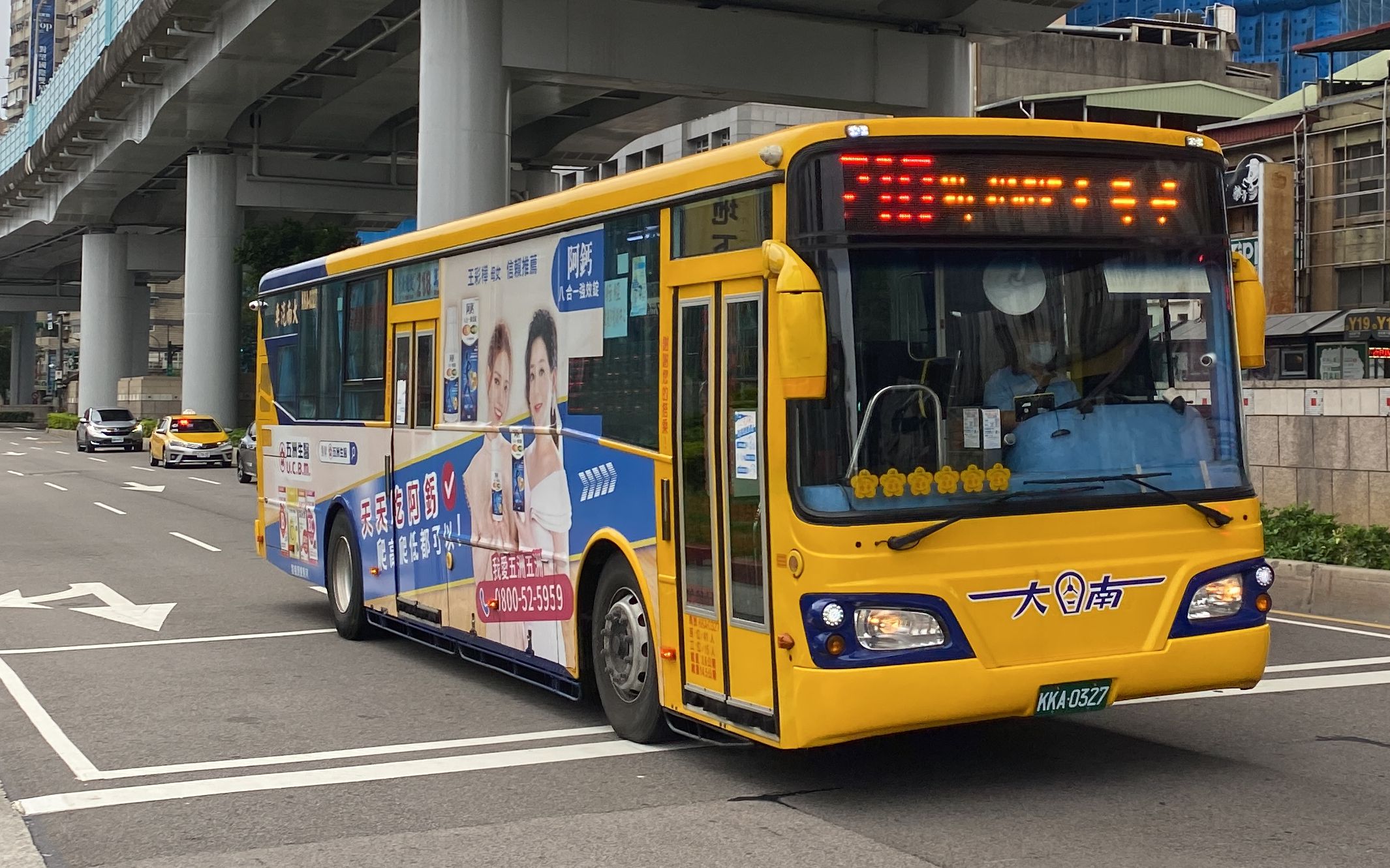 大南客運 hino高巴 218路 kka-0327