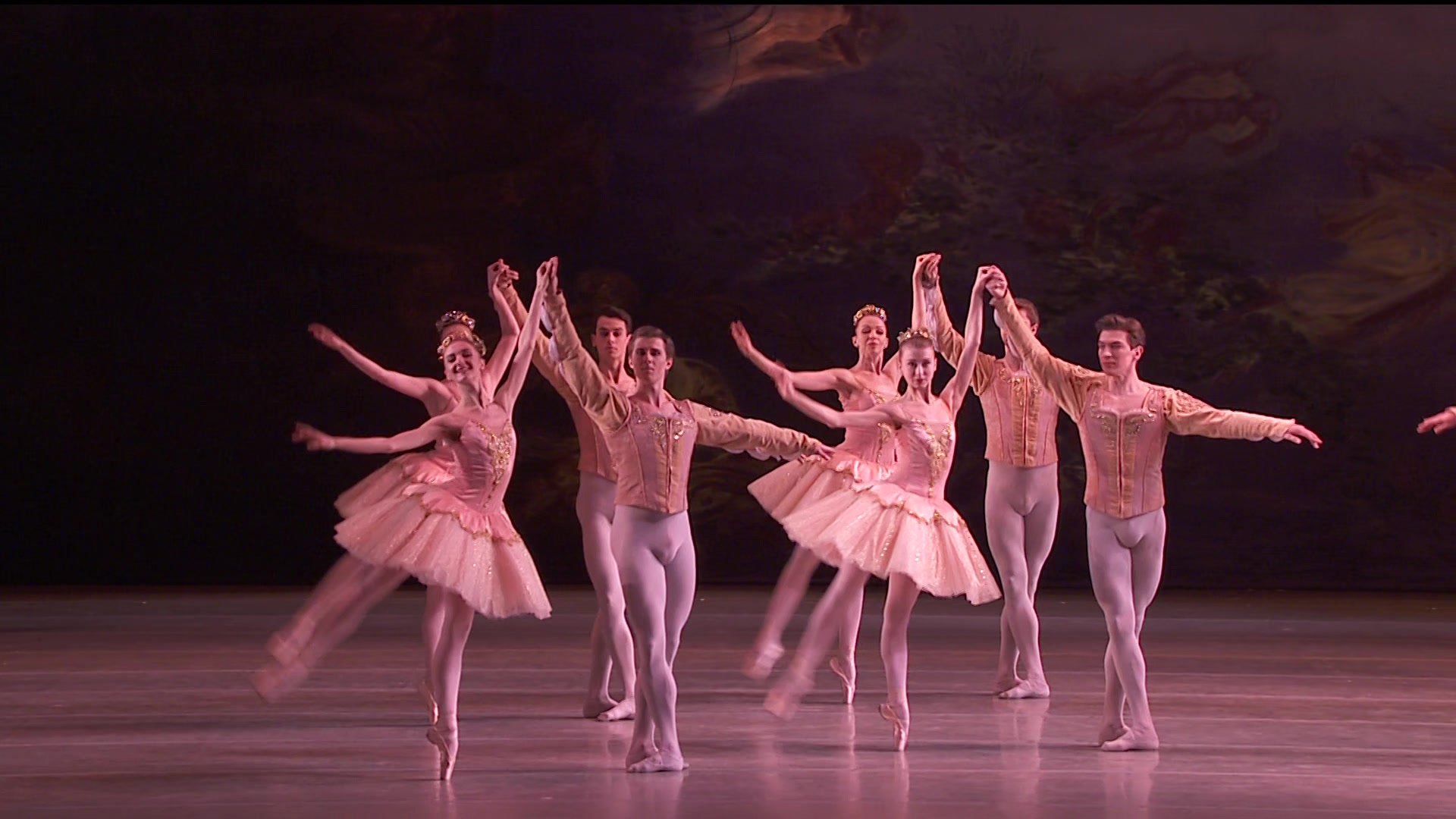 芭蕾巴兰钦仲夏夜之梦第二幕oksanaskorik马林斯基芭蕾舞团2018年