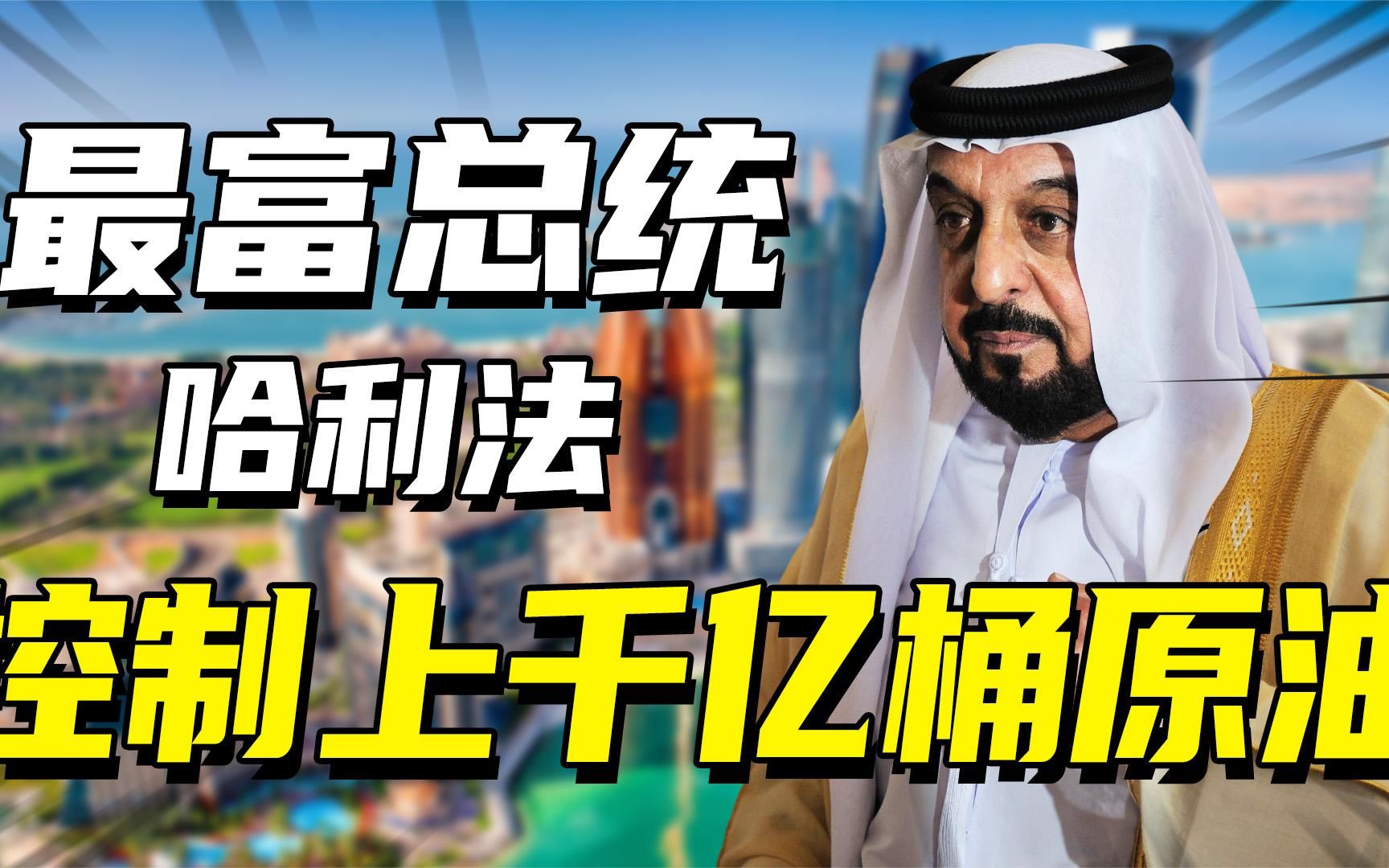 全球最富哈利法:前总统身价高达1522亿美元,花69亿买140套房哔哩哔哩bilibili