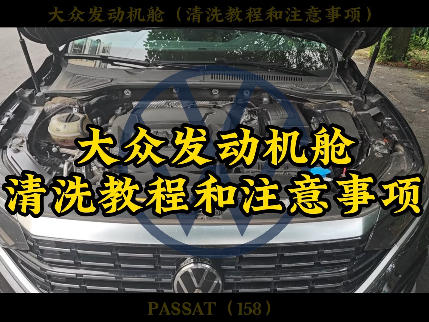 大众发动机舱两种清洗情况,机舱清洗教程,发动机舱清洗注意事项#迈腾 #帕萨特 #速腾 #朗逸 #大众CC #凌渡 #途昂 #途观 #途昂 #途岳哔哩哔哩bilibili