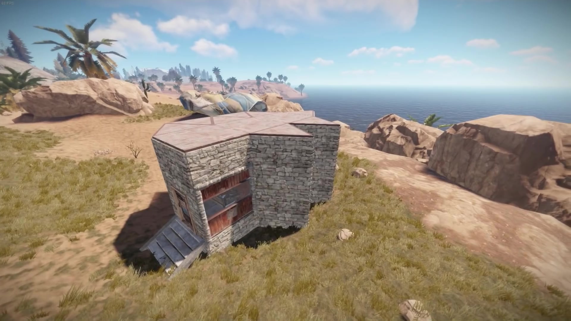 rust单人建筑设计,能抗25发rpg