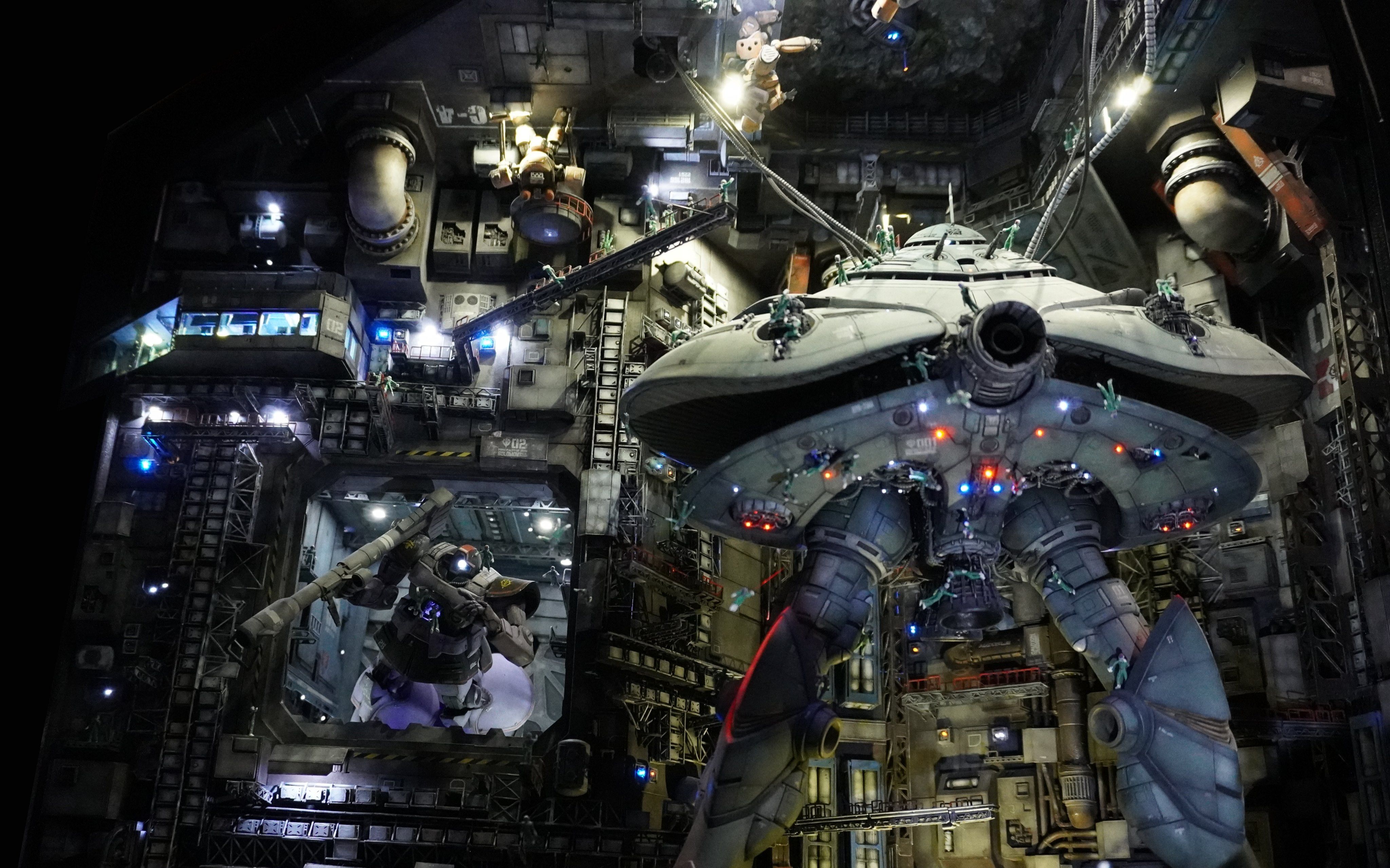 「决战-decisive battle- 宇宙要塞所罗门」 by まんねん工房_哔哩